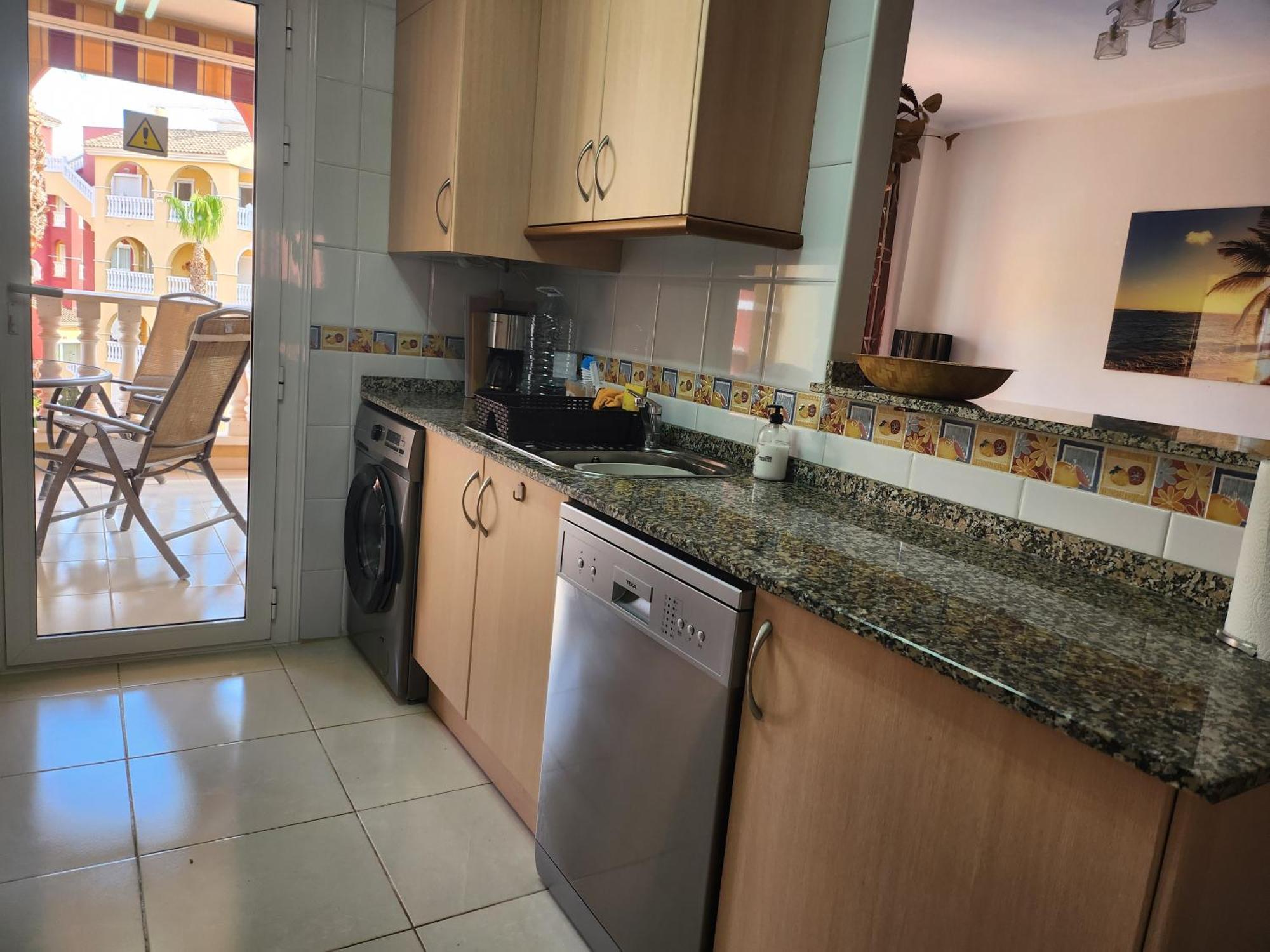 Spacious 3 Bedroom 2 Bathroom Apartment - Puerto Marina Complex Los Alcázares Exteriör bild